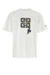 Givenchy 4g Braid Printed Crewneck T-shirt In White