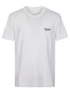 Givenchy Crew Neck T-shirt With Ribbed Neckline In White