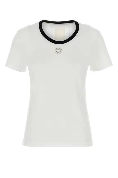 Givenchy White Cotton T-shirt