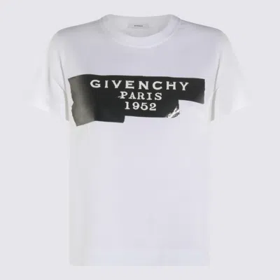 GIVENCHY WHITE COTTON T-SHIRT