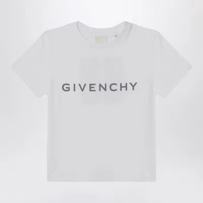 Givenchy White Cotton T-shirt With Logo