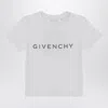 Givenchy White Cotton T-shirt With Logo