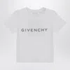 Givenchy White Cotton T-shirt With Logo