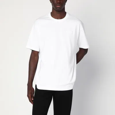 Givenchy White Cotton T-shirt With Logo Patch