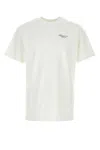 Givenchy Men White Crew Neck T-shirt With Logo On Front And Back In Cotton Man In White
