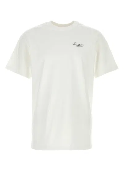 GIVENCHY MEN WHITE COTTON T-SHIRT, XXL LUXURY T-SHIRTS FOR MEN DARVEYS