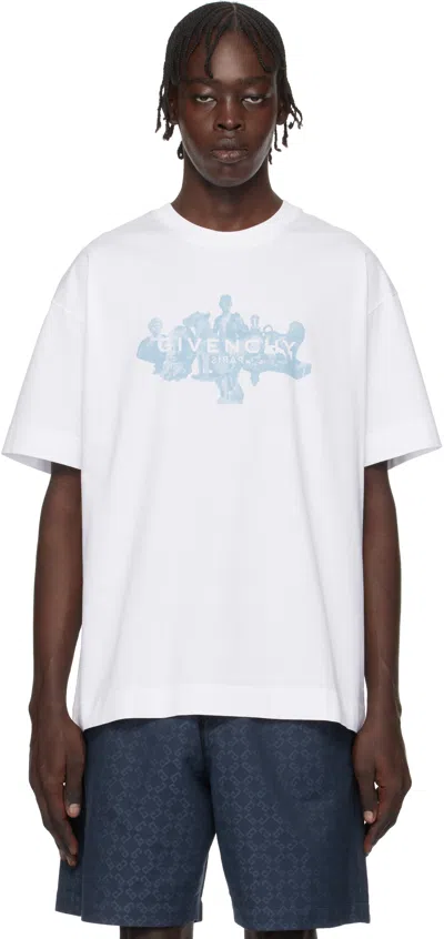 Givenchy Oggetti Di Hubert Printed T-shirt In White