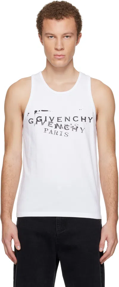 Givenchy Slim-fit Tank Top In White