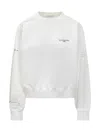 Givenchy Logo Sweatshirt In White
