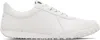 Givenchy Glide Leather Sneakers Low Top Rubber Sole In White