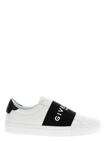 Givenchy White Lace Up Sneakers