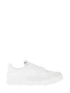 Givenchy White Calf Leather Bos Taurus Low Top Sneakers In White