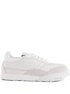 Givenchy White Calf Leather Bos Taurus Low Top Sneakers In White