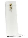 Givenchy Shark Lock Boots In White