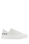 GIVENCHY WHITE LEATHER CITY SPORT SNEAKERS