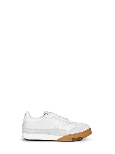 GIVENCHY WHITE LEATHER GIVENCHY YARD SNEAKERS