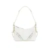 Givenchy White Leather Shoulder Bag In White