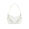Givenchy White Leather Shoulder Bag In White