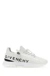 GIVENCHY WHITE LEATHER SPECTRE SNEAKERS