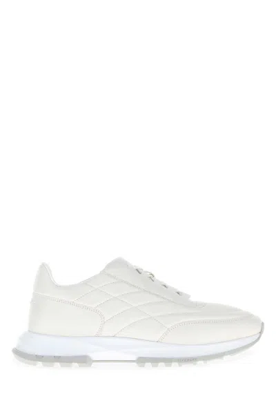 GIVENCHY WHITE LEATHER TRAINERS SNEAKERS
