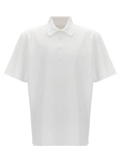 GIVENCHY WHITE LOGO EMBROIDERY POLO SHIRT