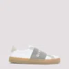 Givenchy Urban Street Sneakers In Leather And Suede With Elastic In White
