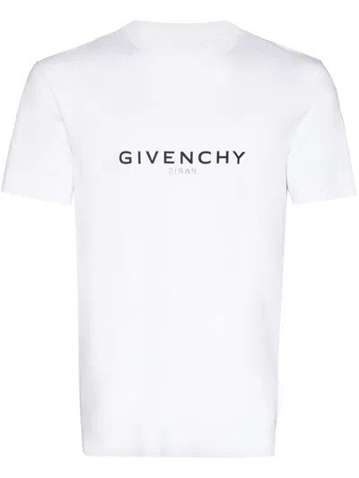 GIVENCHY WHITE LOGO T-SHIRT