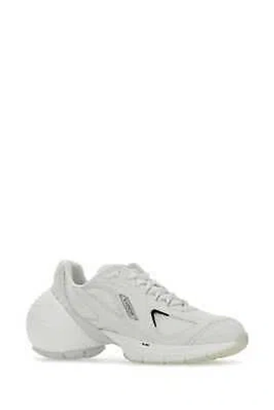 Pre-owned Givenchy White Mesh And Synthetic Leather Tk-mx Sneakers