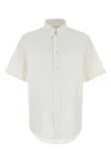 Givenchy Camicia In Oxford Bianco Uomo