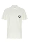 Givenchy Polo Shirt With Short Sleeves And Chest Pocket In White