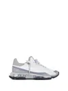 Givenchy Streamlined White Sneakers With Transparent Sole