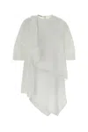 Givenchy White Poplin Mini Dress In White