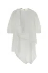 Givenchy White Poplin Mini Dress In White