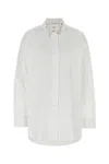 Givenchy Camicia Oversize In Popeline Bianco  Donna