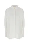 Givenchy Oversized Shirt In Poplin With Open Back