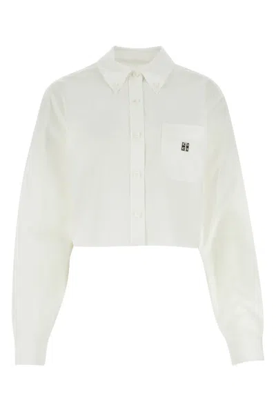 GIVENCHY WHITE POPLIN SHIRT