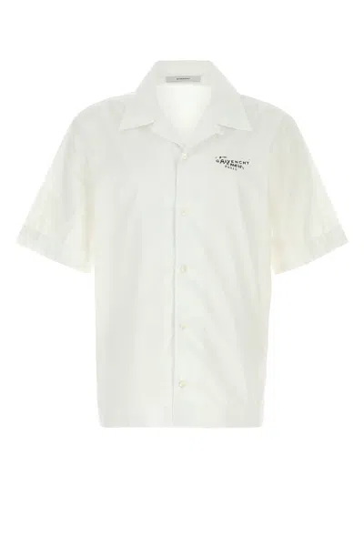 GIVENCHY WHITE POPLIN SHIRT