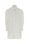 Givenchy Asymmetric Shirt In White
