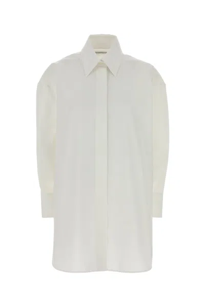 Givenchy Asymmetric Shirt In White