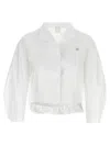 Givenchy White Puff Shirt In White