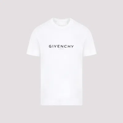 GIVENCHY WHITE ROUND NECK T-SHIRT