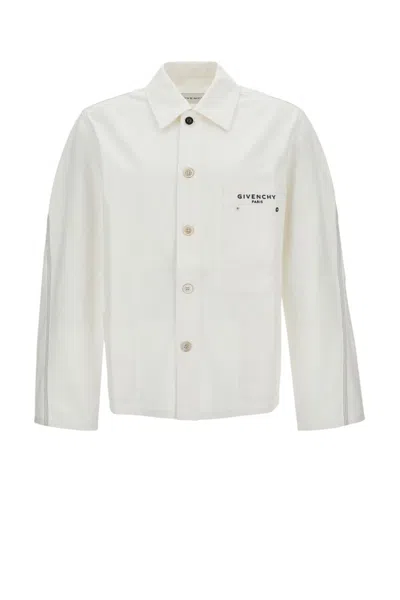 Givenchy Jacket With Patch Pockets In White