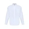 Givenchy Embroidered Chest-pocket Shirt - Men's - Cotton In White