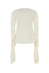 Givenchy Blouse With Bows In Poplin And 4g Embroidery