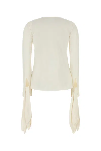 GIVENCHY WHITE SILK BLOUSE
