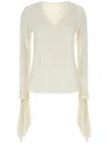 Givenchy Silk Blouse With Elegant Drape In Animal Print