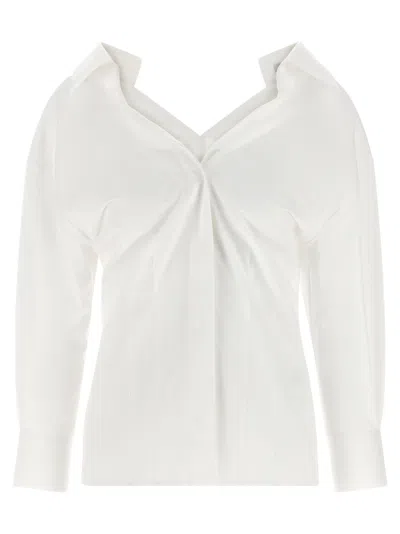 Givenchy White Slim Solid Shirt