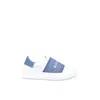 Givenchy White Sneakers For Kids With Logo In Bianco