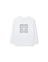 Givenchy 4g-motif Sweatshirt In White