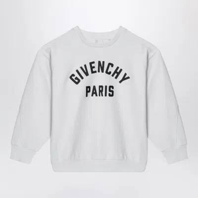 Givenchy White Sweatshirt With Logo Embroidery